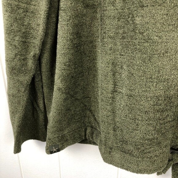 Barefoot Dreams Slouchy Pullover in Olive Large - Picture 9 of 14